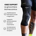 Flooky Knee Support Ginocchiera DX Nero
