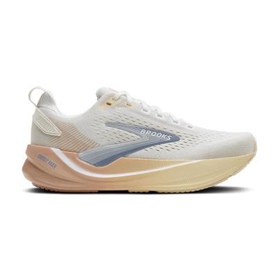 BROOKS GHOST MAX 4 WOMAN WHITE ROSE RUTABAGA