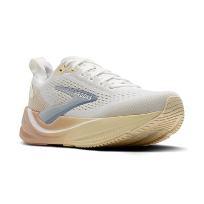 BROOKS GHOST MAX 4 WOMAN WHITE ROSE RUTABAGA