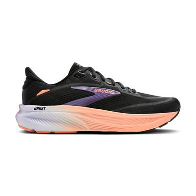 BROOKS GHOST 18 WOMAN BLACK MULLED GRAPE PEACH