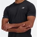 NB ATHLETICS T-SHIRT M BLACK