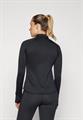 NB W ATHLETICS HEAT GRID 1/2 ZIP BLACK
