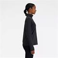 NB SPACE DYE WOMAN QUARTER ZIP BLACK