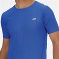 NB Athletics Jacquard T-shirt M Blue Oasis