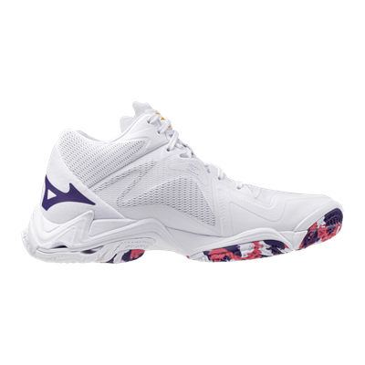SHOE WAVE LIGHTNING Z MID WOMAN WHITE/VIOLET INDIGO/CAMELIA