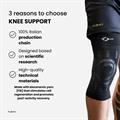 FLOOKY KNEE SUPPORT GINOCCHIERA SX NERO